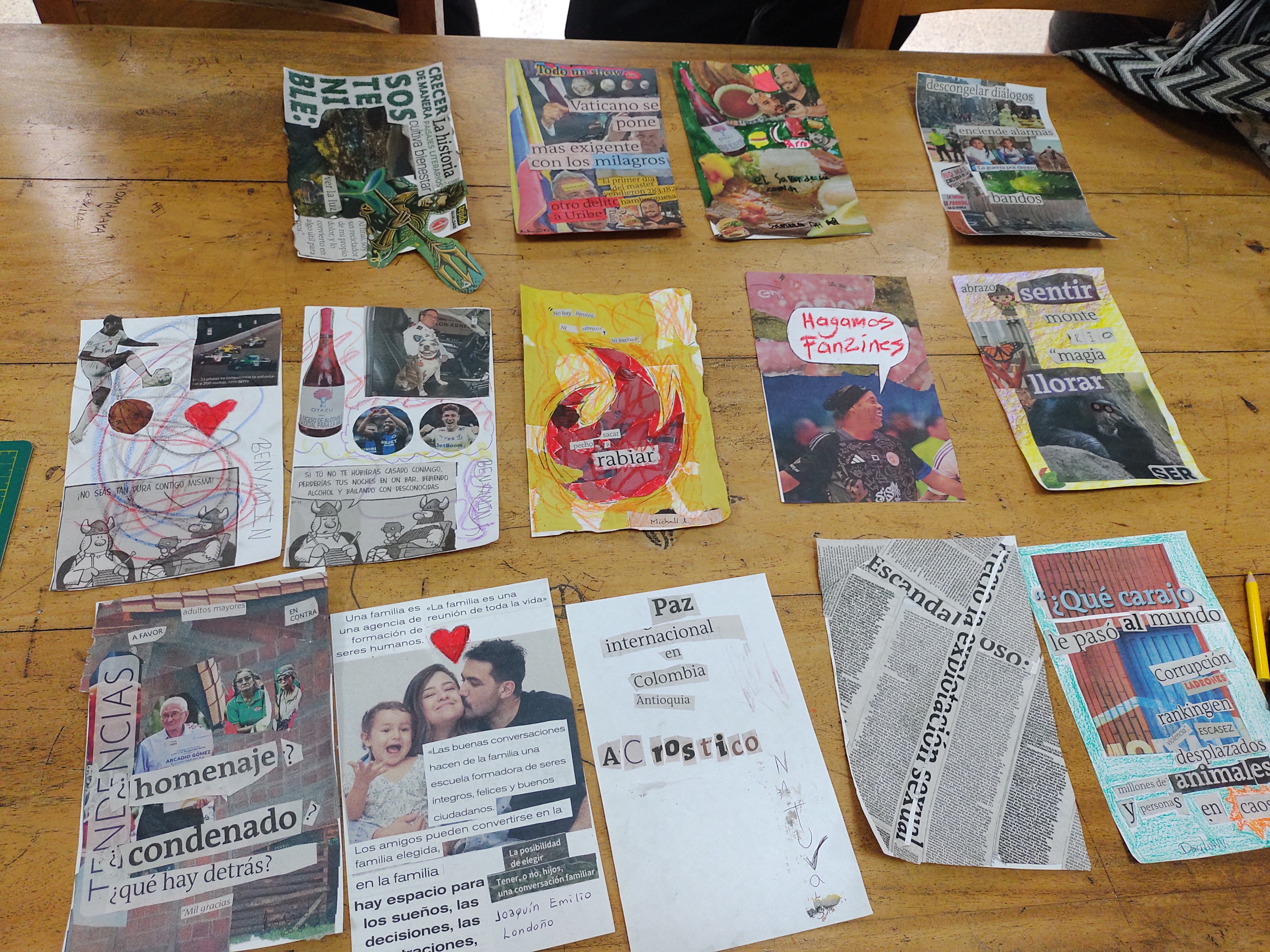 Fanzine – Taller de gráfica nahual